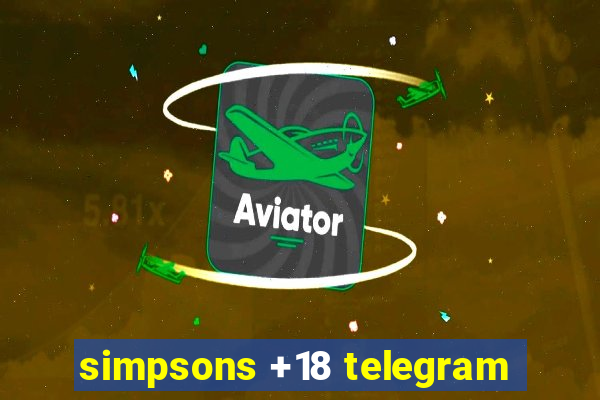 simpsons +18 telegram